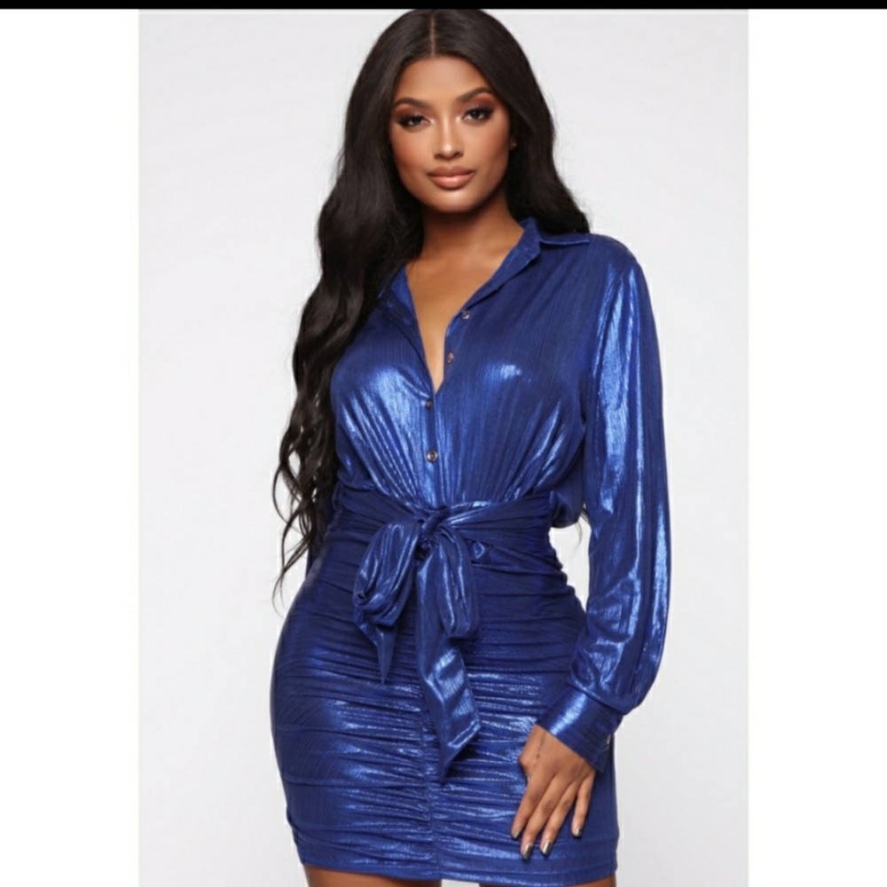 Fashion Nova "your favorite girl mini dress"